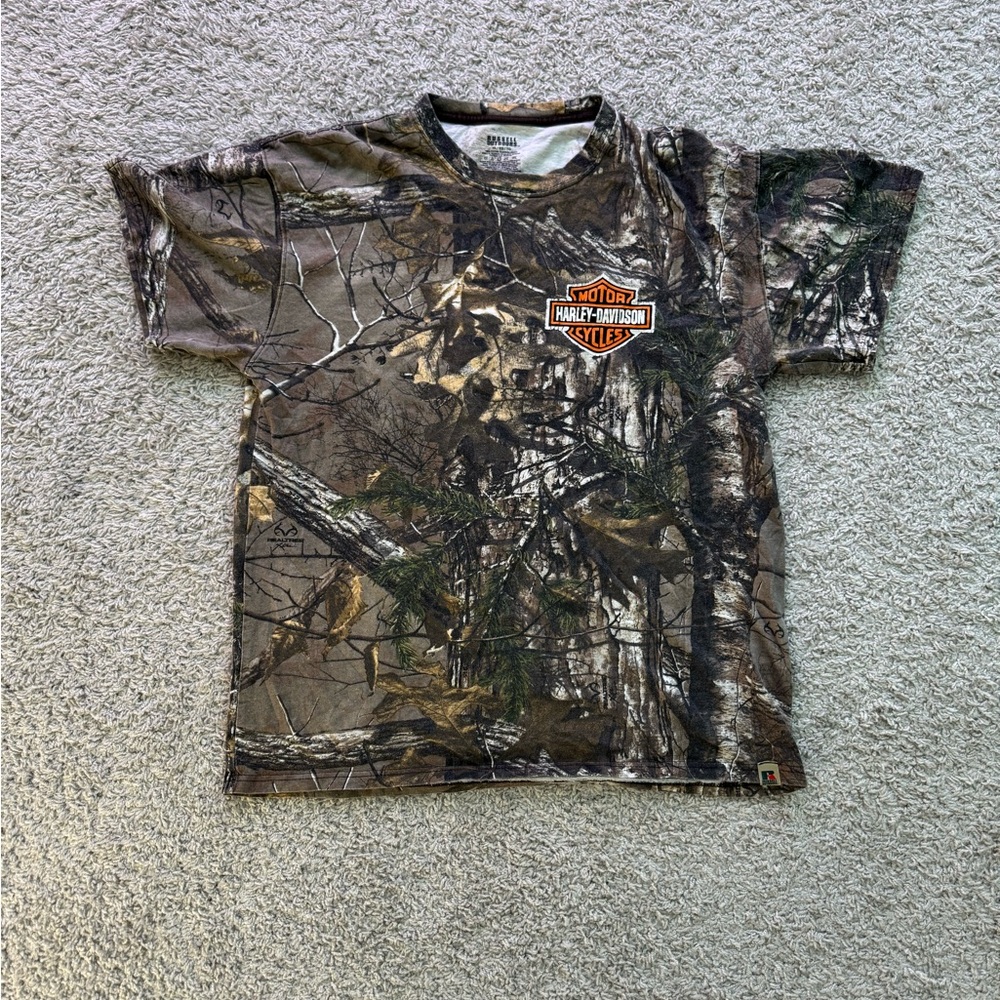 Realtree Short-Sleeve T-Shirt - Multicolor Size Large Men’s